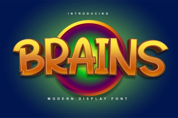[Creativefabrica] Brains Font_0.jpg